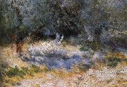 Detail of Cliff, Pierre-Auguste Renoir